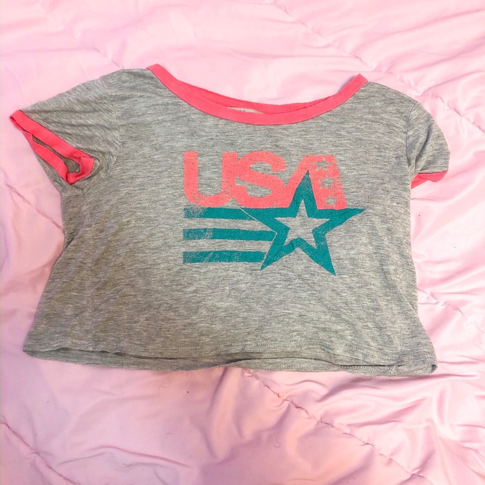 Charlotte Russe USA crop top